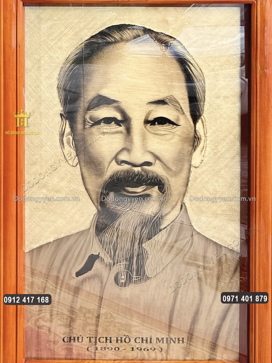 Khung tranh bằng gỗ tự nhi&ecirc;n chắc chắn